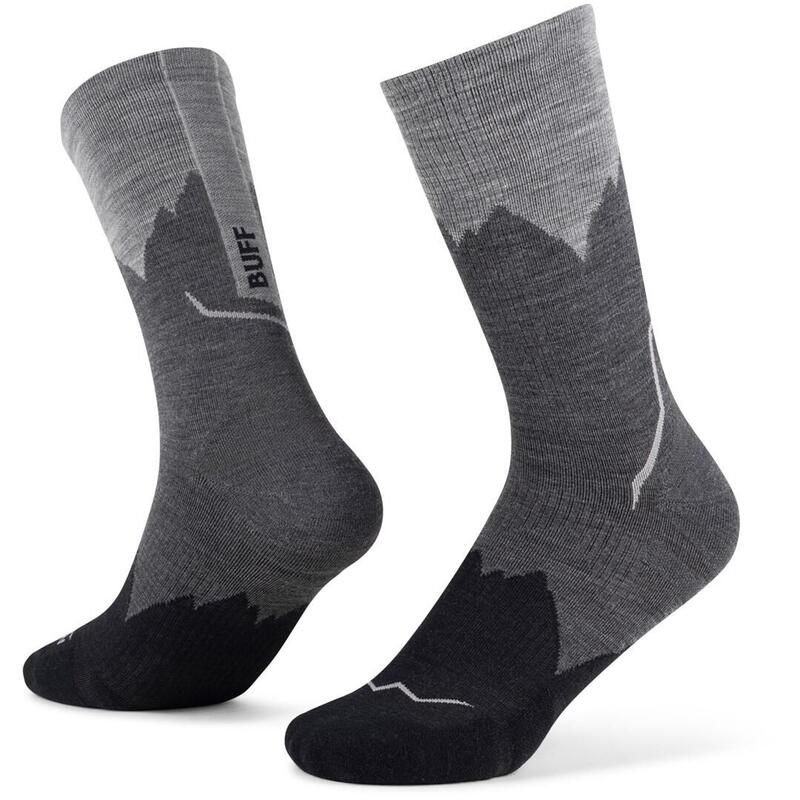 Buff Skarpetki Merino Lightweight Crew Sock LWC3 Black L