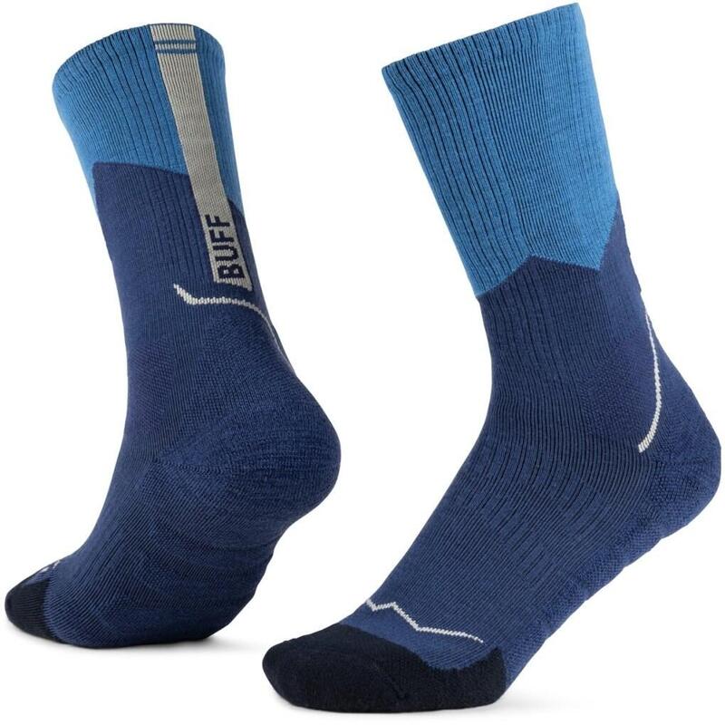 Buff Skarpetki Merino Mw Crew Socks MWC1 Blue L