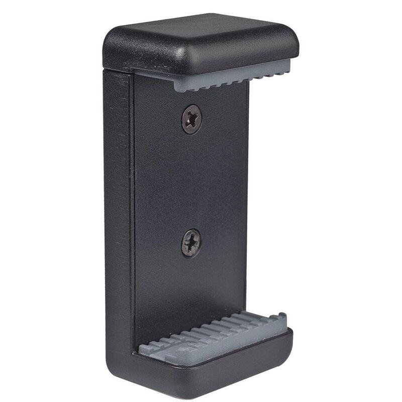 Stand Smartphone Kaiser Black With 2 Sockets Tripod 6015