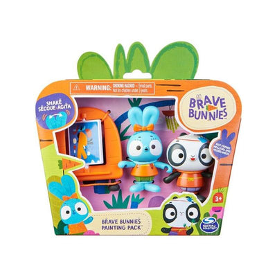 Spin Master Brave Bunnies - Pintar With Boo Bunny And Panda 6064186 — image 1
