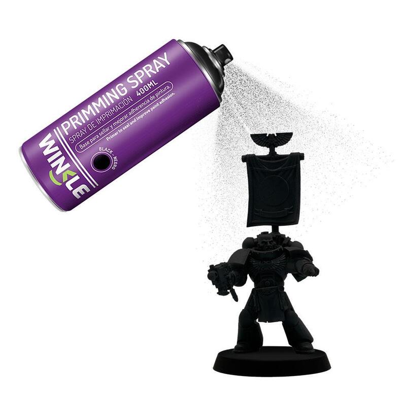 Winkle Spray Imprimacion Black 400ML Printer 3D
