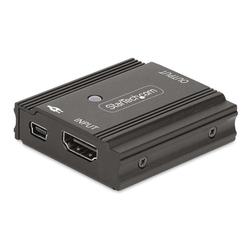 StarTech.com 33FT-8K-HDMI-BOOSTER Extensor Audio/Video Repetidor Signals Av Black — image 1