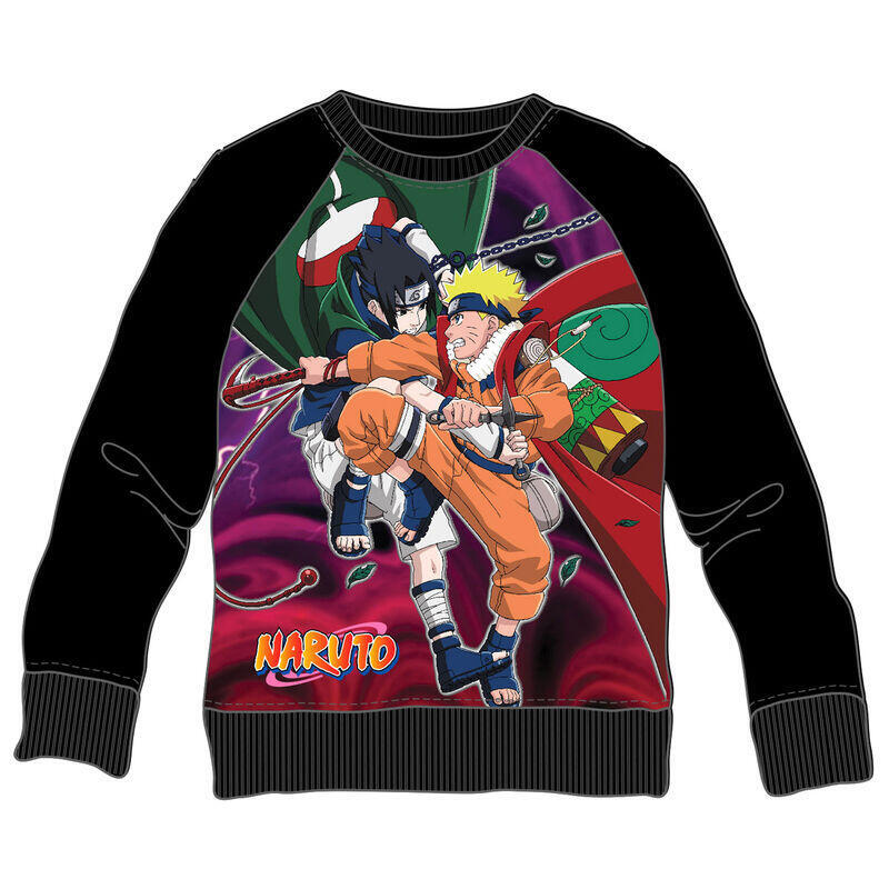Hoodie Naruto Sasuke Fight Naruto Kids Size 6