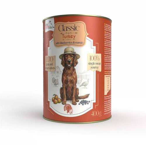Syta Micha Alimento Húmedo Perro Pavo, Frutos Rojos And Handle Without Cereales - Lata 400G — image 1