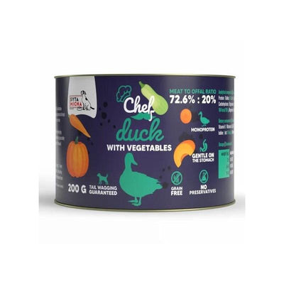 Syta Micha Chef Duck With Vegetables Mono - Comida Húmeda Perros - 200G — image 1