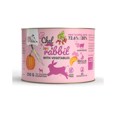 Syta Micha Chef Junior Rabbit With Vegetables Mono - Comida Húmeda Perros - 200G — image 1