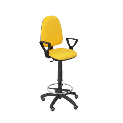 Taburete Ayna Bali Yellow Arms Fijos Wheels D — image 1