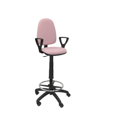 Taburete Ayna Bali Pink Pálido Arms Fijos — image 1