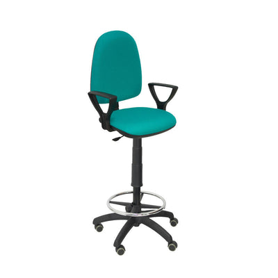 Taburete Ayna Bali Green Claro Arms Fijos Wheel — image 1