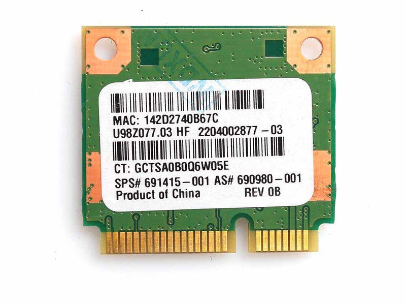 Card Pci- And Wi-Fi + Bluetooth 3.0 Ralink RT5390BC8