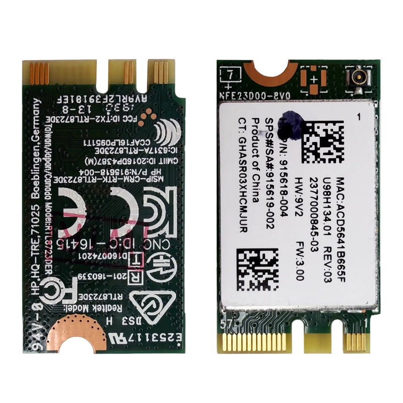 Card Wi-Fi Laptop HP 17-AK 15-BS 14-CF 15-BW RTL8723DE 915619-001 915618-002 915619-003