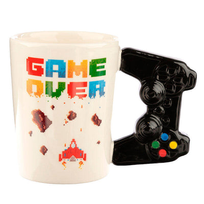Mug Handle 3D Controller Videojuego Pixel Game Over — image 1