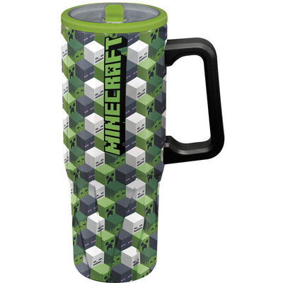 Mug Cool Sipper XL Steel Inoxidable 905ML Minecraft Iconicmono — image 1