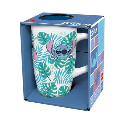 Mug Ceramic Latte 695ML Box Regalo Stitch Aloha — image 1