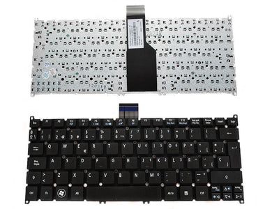 Keyboard Laptop Acer Aspire S3-951 S3-391 S5-391 V5-171 One 725 756 Travelmate B1 Black — image 1