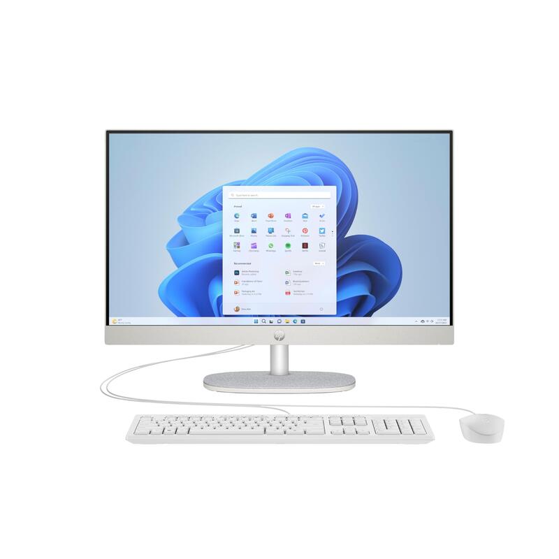 HP Keyboard German - All-in-one PC 24-CR0242NG [60,5CM (23,8) Fhd-display, Intel Core I3 N300, 8GB Ram, 256GB