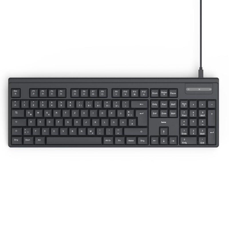 Keyboard CK-100 With Cable Black
