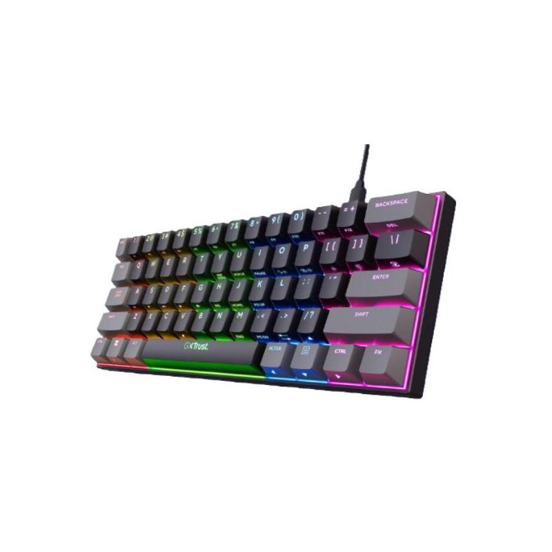 Trust Keyboard Gaming Mecánico Gaming Gxt 867 Acira