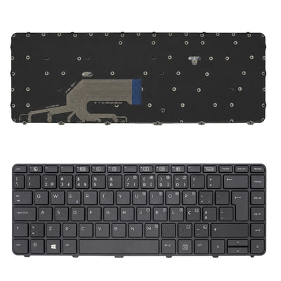 Keyboard Laptop HP Probook 640 G2 G3 645 G2 G3 906764-071 Portuguese — image 1