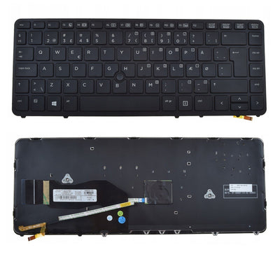 Keyboard Laptop HP Elitebook 840 G1 850 G1 English Button Intro Large — image 1
