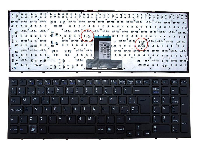 Keyboard Laptop Sony Vaio Vpc-eb VPC-EB1M1E VPCEB2M1E VPCEB3M1E VPC-EB32FM Black