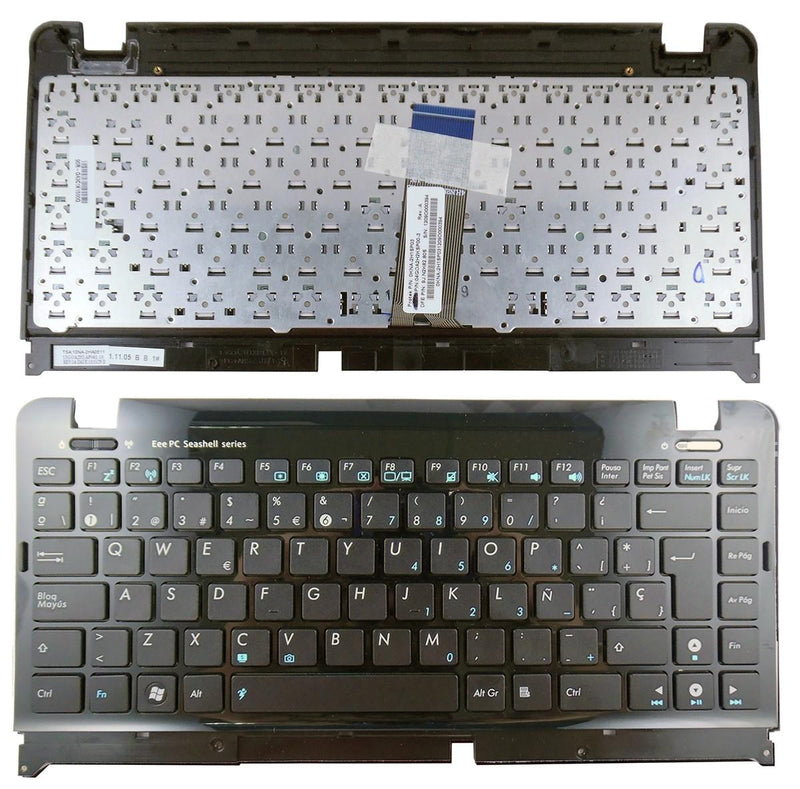 Keyboard Complete Laptop Asus Eeepc 1215 1215B 1215BT 1215N 1215P 1215T