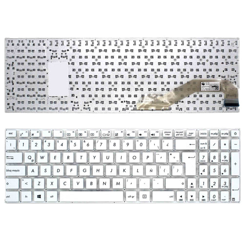 Keyboard Laptop Asus F541 F541S F541SA F541SC F541U F541UA White Latino — image 1