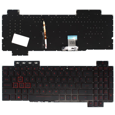 Keyboard Retroiluminado Laptop Asus Tuf Gaming FX504 FX504GD FX504GE FX504GM Series — image 1