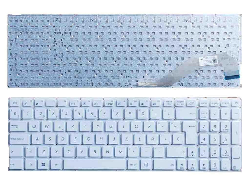 Keyboard Laptop Asus X540 X540L White