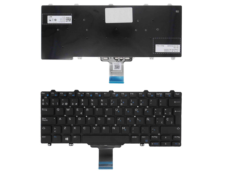 Keyboard Laptop Dell Latitude E7250 E7270 E5270 Nsk Lyauc