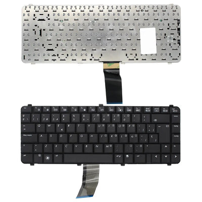 Keyboard Laptop HP 490267-071 491274-031 6037B0027103 6037B0027126 NSK-H5R0U 9J.N8682.R0S V061126BK1 MP-05586E — image 1