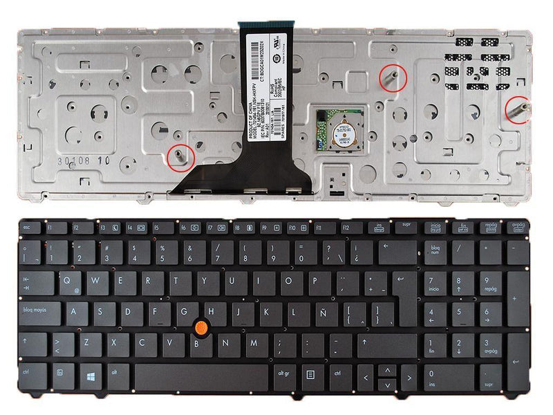 Keyboard Laptop HP Elitebook 8760W 8760P 8770P 8770W