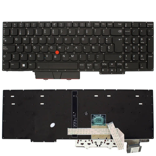 Keyboard Retroiluminado Laptop Lenovo Thinkpad E15 2020 Black — image 1