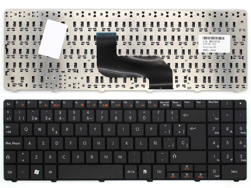 Keyboard Laptop Packard Bell Easynote TJ66-DT-022