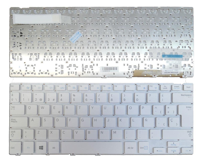 Keyboard Laptop Samsung NP915S3G SN3730W White