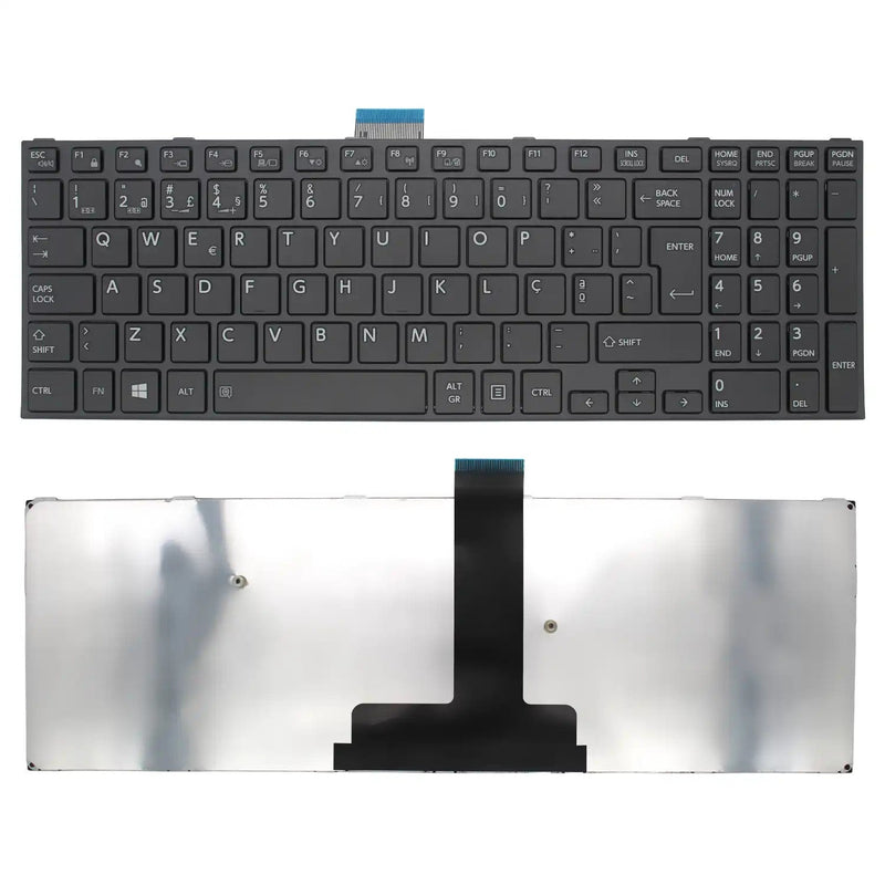 Keyboard Laptop Toshiba Satellite Pro R50-C Tecra A50-C Z50-C A50-C1510 A50-C1520 Portuguese