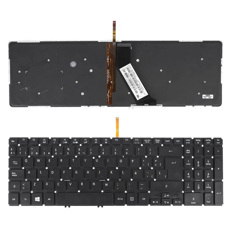 Keyboard Retroiluminado Laptop Acer V5-573 Black