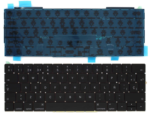 Keyboard Retroiluminado Laptop Apple Macbook Pro Retina A1706 A1707 13.3 Black — image 1