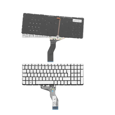 Keyboard Retroiluminado Laptop HP Pavilion 15-AB Silver — image 1