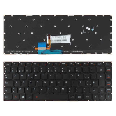 Keyboard Retroiluminado Laptop Lenovo Yoga 2 13 Yoga 700-14ISK Black — image 1