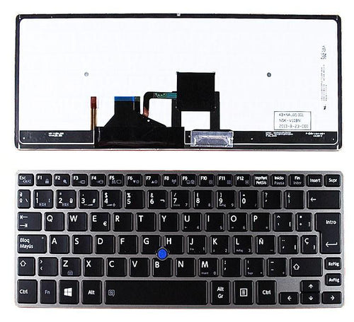 Keyboard Retroiluminado Laptop Toshiba Portege Z30 Z30-A Z30-C — image 1