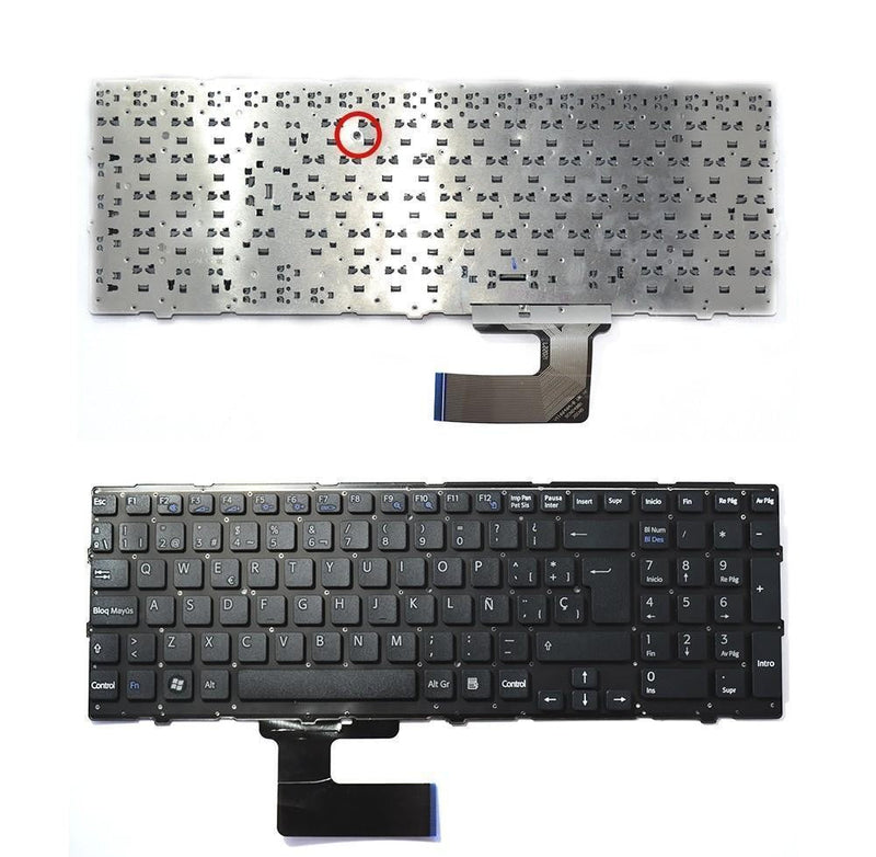 Keyboard Laptop Sony Vaio VPC-EH3E0E VPC-EH3Q1E VPC-EH3J1E VPC-EH3C0E Black