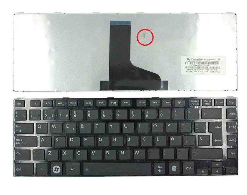 Keyboard Laptop Toshiba Satellite L830-10U AEBY3P01010-SP MP-11B26E0-920W