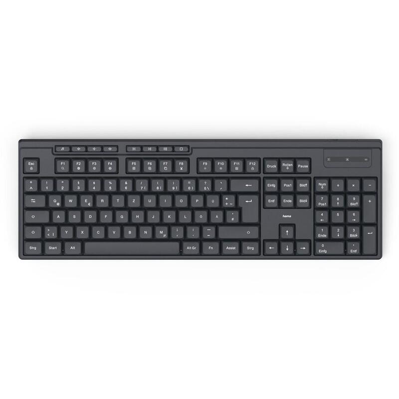 Keyboard WK-200 Wireless Black
