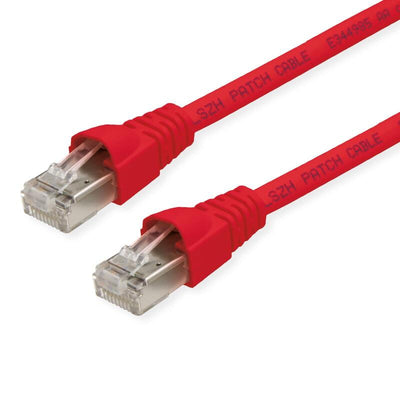 Telegärtner Network Cable S/FTP CAT.6A MP8FS500 Lszh Red 5,0M — image 1