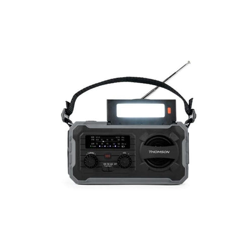 Thomson Radio Solar Laptop Sos - Am/Fm - Battery 8000MAH - Linterna Emergencia - 3 Modos Charging - Funcion — image 1
