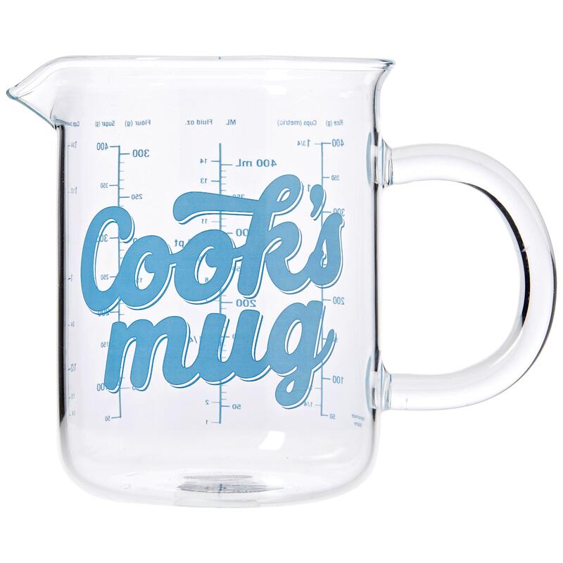 Thumbsup! Mug Cooks Messbecher 500ML Transparent