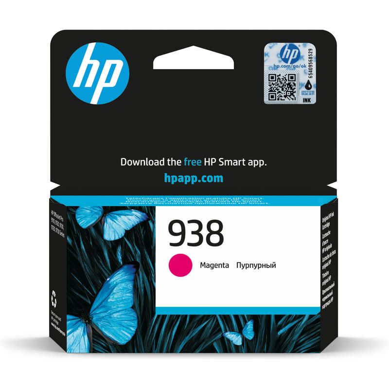 HP Genuine Ink 938 Magenta - 4S6X6PE