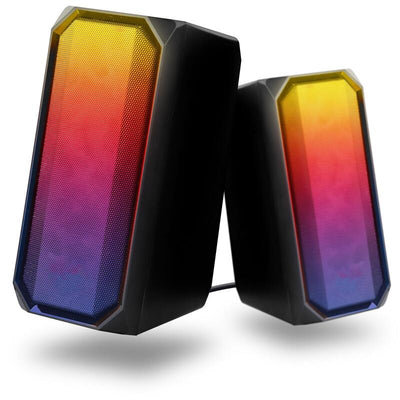 Tnb Speakers RGB Gaming Wired Speakers - Black — image 1