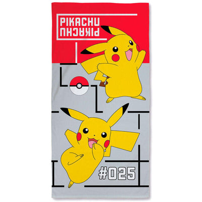 Towel Pikachu Pokemon Algodon — image 1